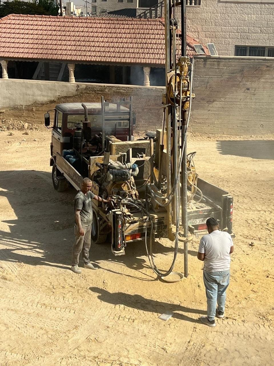 Ground drilling and soil testing 1